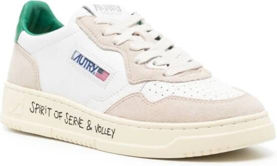 Autry Medalist leather sneakers White