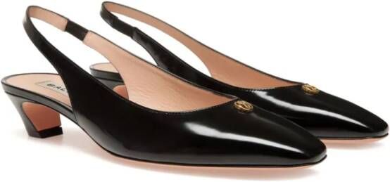Bally Sylt 45mm slingback leather pumps Black