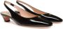 Bally Sylt 45mm slingback leather pumps Black - Thumbnail 2