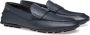Bally Kerbs Driver in Grained Leather wide foot morphology Black - Thumbnail 2