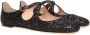 Bally rina glitter-embellished ballerina shoes Black - Thumbnail 2