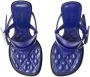 Burberry 105mm Bay sandals Blue - Thumbnail 3