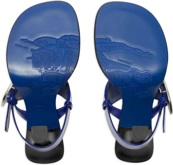 Burberry 105mm Bay sandals Blue