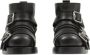 Burberry buckled leather biker boots Black - Thumbnail 2