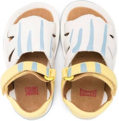 Camper Kids Bicho Twins sandals White
