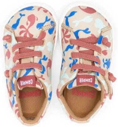 Camper Kids Peu Cami graphic-print sneakers Neutrals