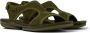 Camper Right mesh slingback sandals Green - Thumbnail 2