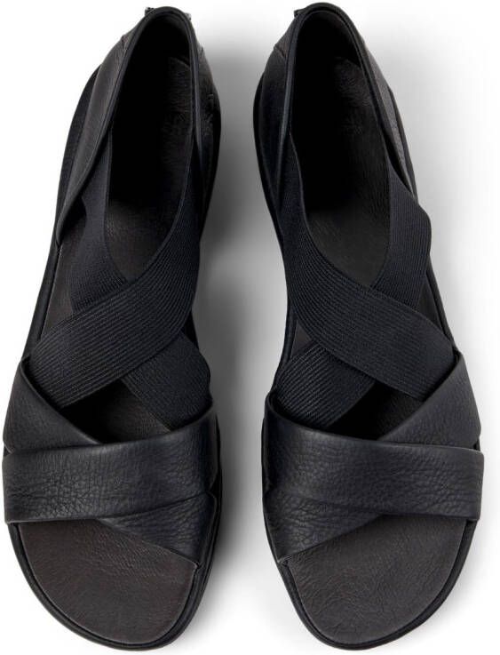 Camper Right Nina leather sandals Black