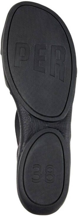 Camper Right Nina leather sandals Black