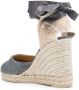 Castañer 90mm Carina wedge espadrilles Grey - Thumbnail 2
