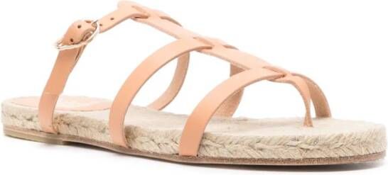 Castañer leather espadrilles Neutrals