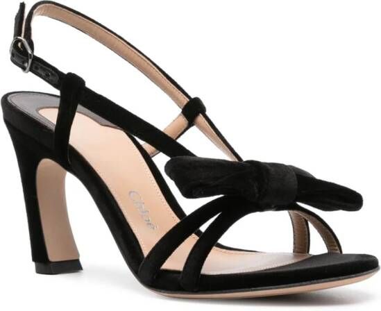 Chloé Oli Heeled 90mm sandals Black
