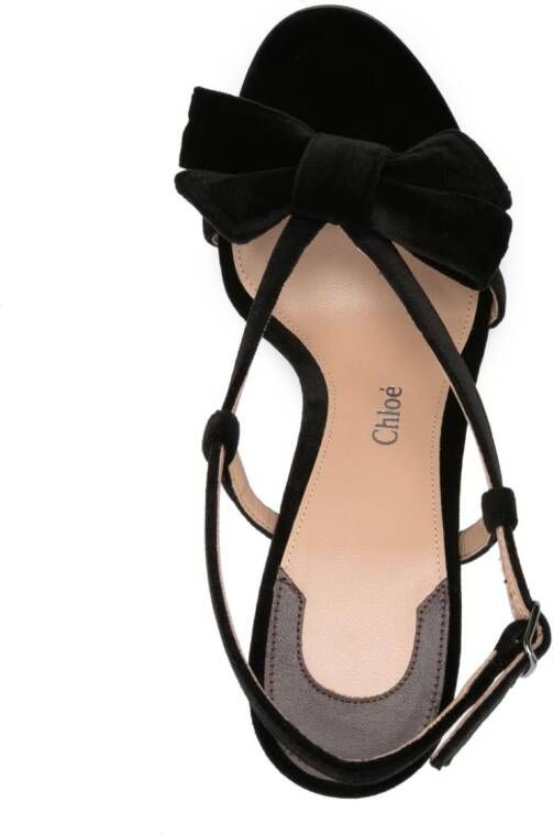 Chloé Oli Heeled 90mm sandals Black