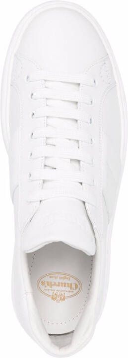 Church's debossed-logo lace-up sneakers White