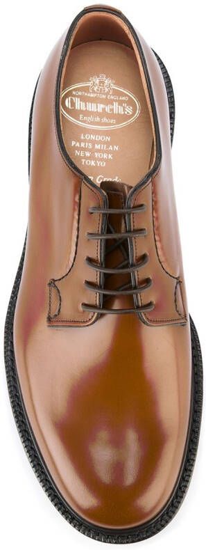 Church's Shannon leather derby shoes Brown - Picture 3