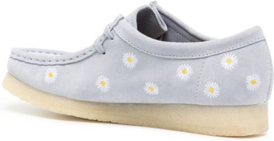 Clarks Originals Wallabee suede lace-up shoes Blue