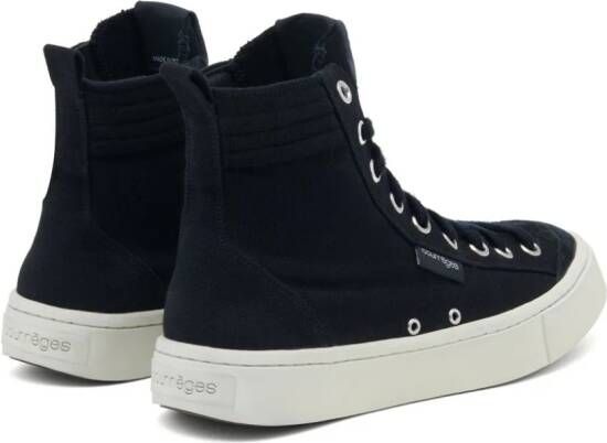 Courrèges Canvas 01 high-top sneakers Black