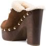 Dolce & Gabbana 130mm suede platform clogs Brown - Thumbnail 3
