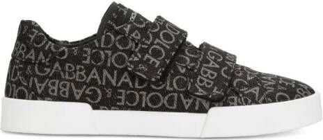 Dolce & Gabbana Kids Portofino low-top sneakers Black