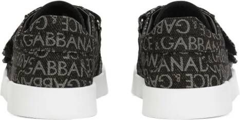 Dolce & Gabbana Kids Portofino low-top sneakers Black