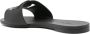 Dolce & Gabbana logo-embossed cut-out slides Black - Thumbnail 2