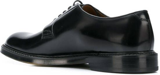 Doucal's leather Derby shoes Black - Picture 1