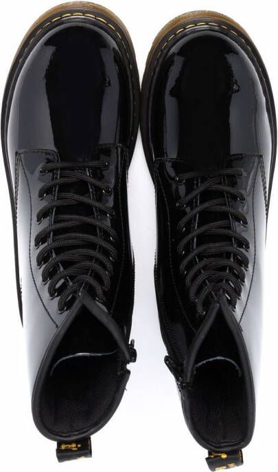 Dr. Martens Kids 1460 teen lace-up boots Black