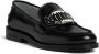 DSQUARED2 logo-plaque leather loafers Black - Thumbnail 1