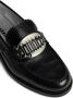DSQUARED2 logo-plaque leather loafers Black - Thumbnail 4