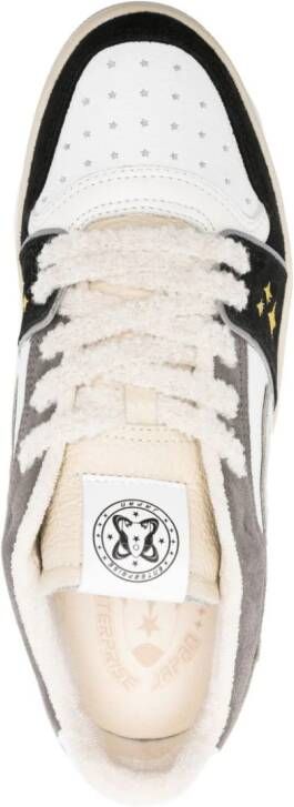 Enterprise Japan Rocket panelled sneakers White