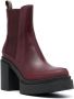 Fabiana Filippi flatform combat boots Red - Thumbnail 1