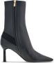 Ferragamo 85mm Vara-bow leather ankle boots Black - Thumbnail 4