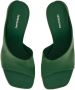 Ferragamo curved-heel sandals Green - Thumbnail 3