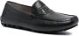 Ferragamo embossed-Gancini loafers Black - Thumbnail 1