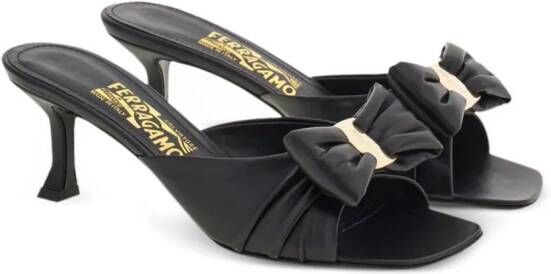 Ferragamo Padded Vara 55mm sandals Black