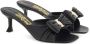 Ferragamo Padded Vara 55mm sandals Black - Thumbnail 1