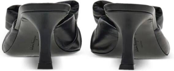 Ferragamo Padded Vara 55mm sandals Black