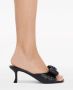 Ferragamo Padded Vara 55mm sandals Black - Thumbnail 4