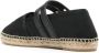 GANNI logo-embossed espadrilles Black - Thumbnail 2
