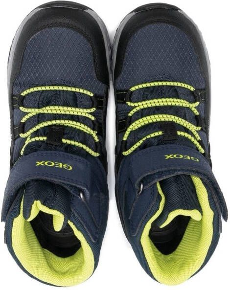 Geox Kids Sentiero ABX touch-strap boots Blue