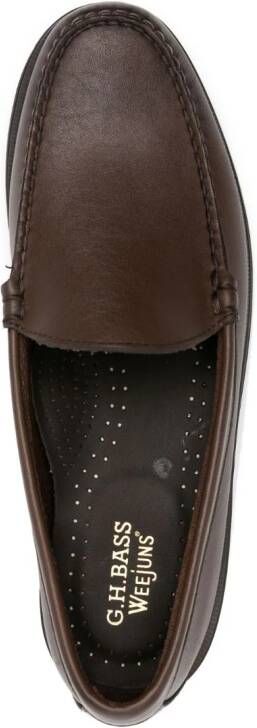 G.H. Bass & Co. Weejuns leather loafers Brown