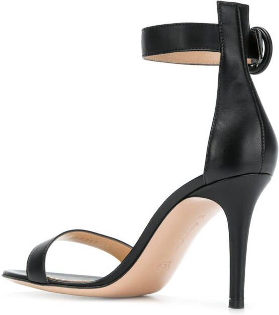 Gianvito Rossi 85mm Portofino sandals Black - Picture 2
