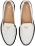 Giuseppe Zanotti logo-plaque leather loafers Neutrals - Thumbnail 3