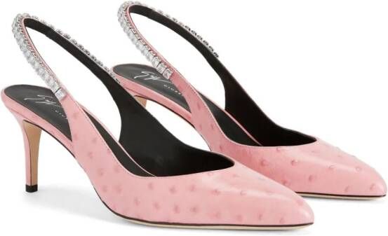 Giuseppe Zanotti 70mm Rachyl pumps Pink