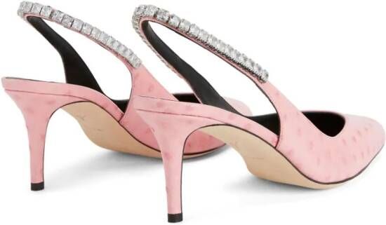 Giuseppe Zanotti 70mm Rachyl pumps Pink