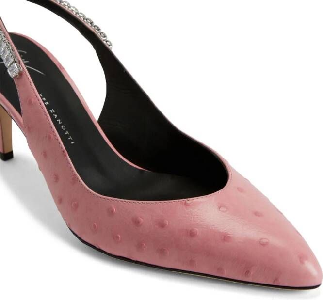 Giuseppe Zanotti 70mm Rachyl pumps Pink