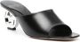 Gucci 70 mm Interlocking G-heel mules Black - Thumbnail 1