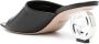 Gucci 70 mm Interlocking G-heel mules Black - Thumbnail 2