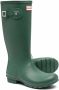 Hunter Kids Original logo-patch wellies Green - Thumbnail 2