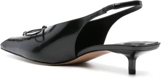 Jacquemus Les Slingbacks Cubisto 40mm pumps Black
